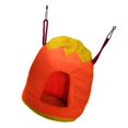 thumbnail image 4 of Cama para dormir para mascotas pequeñas, jaula de algodón, hamaca colgante, bolsa para hámster naranja jinwen Hamster Sleeping Bed, 4 of 8