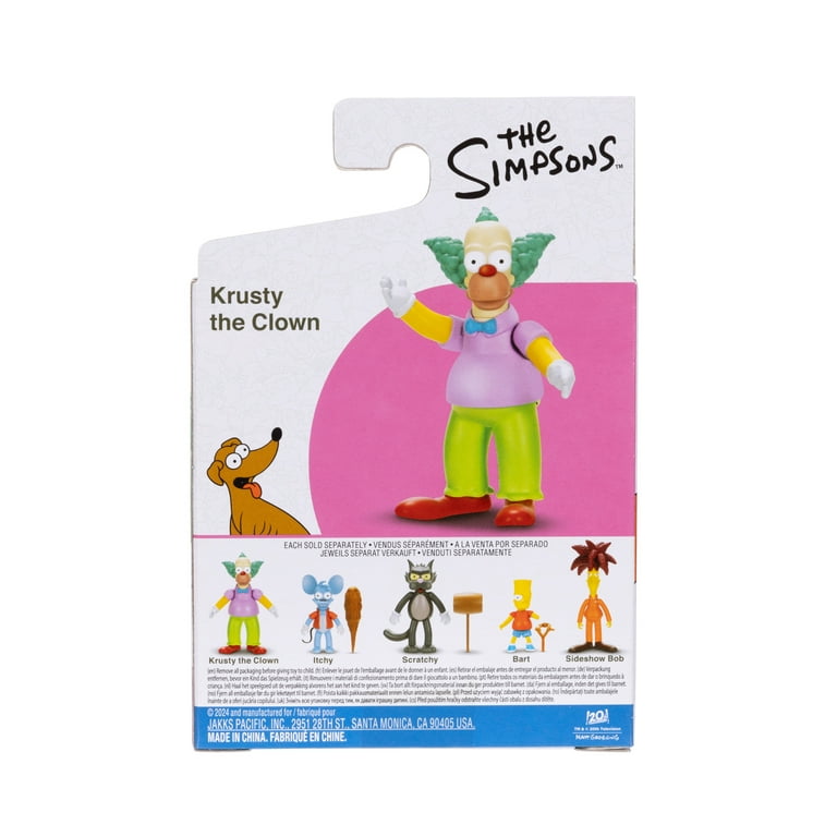 The Simpsons 2.5 inch Tall Scaled Collectible Krusty the