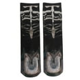 thumbnail image 3 of Calcetines de impresos en 3D Patadas Adultos Unisex cumpleaños de Navidad Mujeres Adulto Cebra Hugo Calcetines adultos 3D, 3 of 10