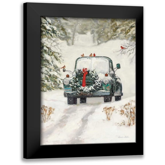 Mohr, Bonnie 12x14 Black Modern Framed Museum Art Print Titled - Winter Park