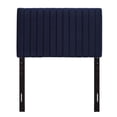 thumbnail image 3 of Modway Keira Performance Velvet Twin Headboard in Midnight Blue by Modway, 3 of 7