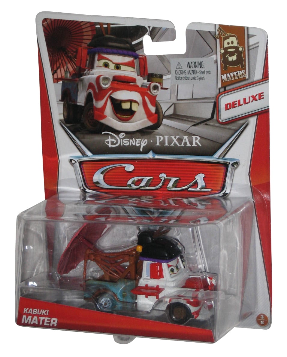 Disney Pixar Movie Cars Deluxe Kabuki Mater Die-Cast Toy Car - Walmart.com