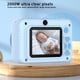 thumbnail image 4 of Cámara digital, regalo navideño para niños, alta definición, toma frontal y trasera, 2000 W, mini cámara de video de 2.0 pulgadas, puede tomar fotografías sin tarjeta, cámaras digitales, 4 of 8