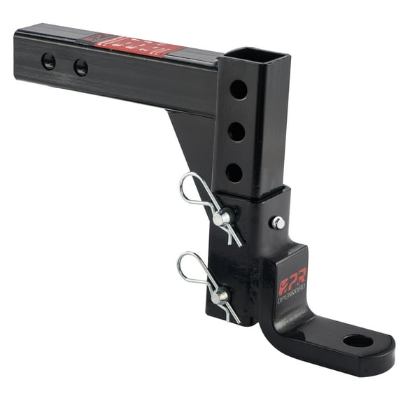 OPENROAD Adjustable Trailer Hitch Ball Mount with Stainless Steel Pins,Fits 2-Inch Receiver,9-1/2" Drop/ 8-1/4" Rise Drop Hitch,7500lbs