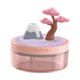 thumbnail image 2 of Humidificador mini con forma de planta, recargable, con llenado superior, 4 temporizadores y bajo nivel de ruido. Rosa, 2 of 9