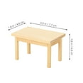 thumbnail image 4 of OGITUDE Doll House Miniature Table Decoration Doll House Table Model Doll House Furniture Prop, 4 of 5
