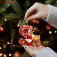 thumbnail image 5 of Alphabet Initial Surname Hanging Ornament for Festive Christmas Party and Holiday Celebration Decorations, 5 of 7