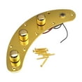 thumbnail image 4 of Placa de control de interruptor BASS Controles completamente cargados con botón de interruptor, reemplazo, oro, 4 of 9