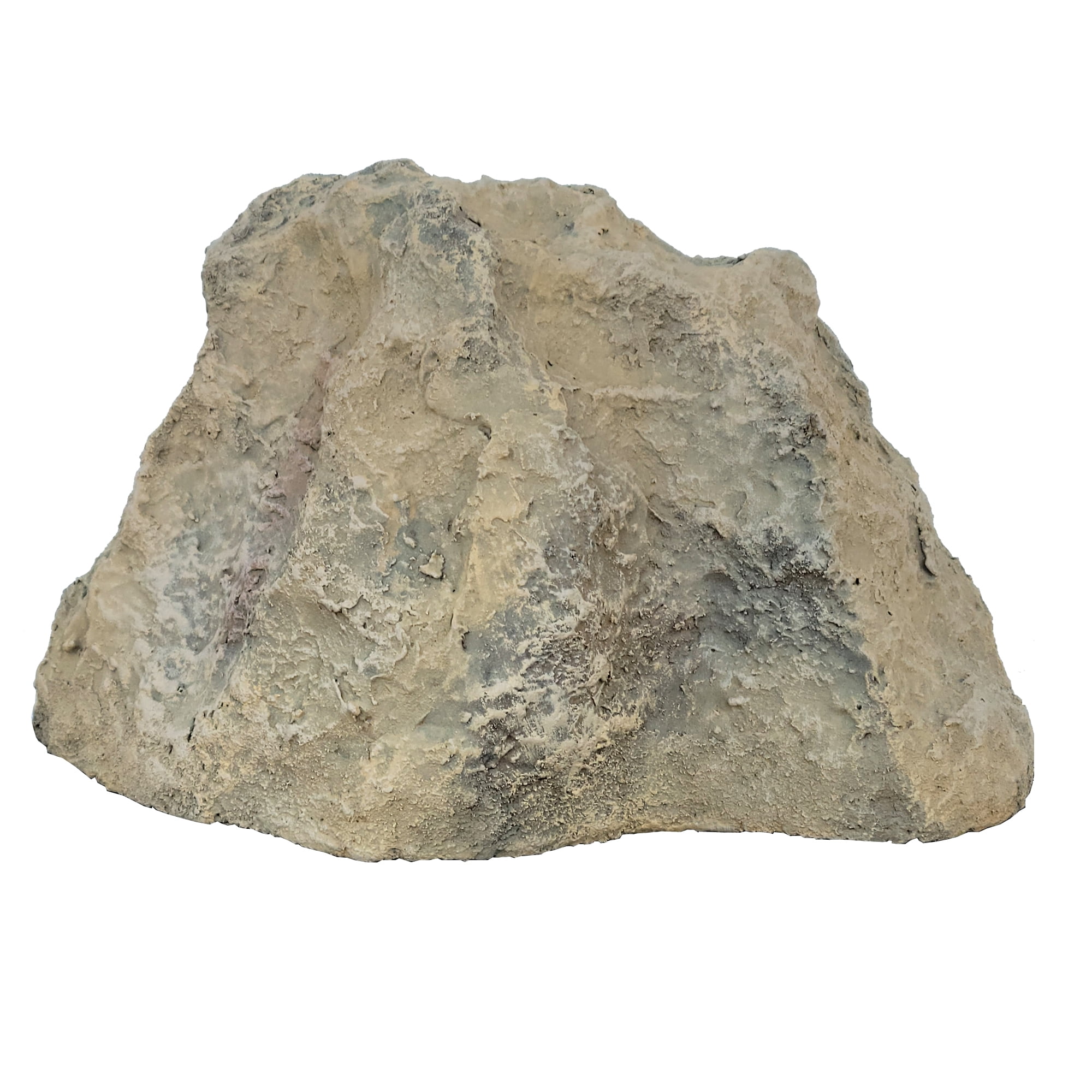 Backyard XScapes Beige Artificial Boulder Fake Rock 9" H x 13" W x 16