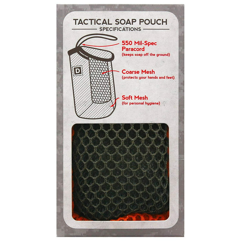 Soap On A Rope Tactical Scrubber Bundle