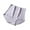 Purple, variant on Bxsruta Women's High Waist Cotton Briefs for Everyday Comfort, 1-Pack Solid Underwear