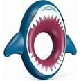 thumbnail image 2 of Inflatable Shark Pool Float Shark Floaties Water Fun Summer Beach Swimming Pool Tube Inflatables Ride on Pool Party Raft Lounge Toys for Kids Adults, 2 of 4
