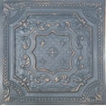 thumbnail image 1 of Tuile de Plafond en Faux Étain PVC 2'x2' à Insérer, à Coller, en Cuivre Fumé, Paquet 0f 25 (100 Pi2), 1 of 5