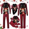 thumbnail image 2 of Conjunto de pijamas a juego para familia de Navidad, lindos ciervos, trajes de Año Nuevo para adultos, niños y bebés, ropa de fiesta familiar a cuadros de Navidad 2023, 2 of 4