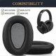 thumbnail image 4 of 1pair Foam Ear Pads Cushion Leather Earpad For Wh-ch700n (whch700n) & Mdr-zx780 (zx780dc)/mdr-zx770, 4 of 5
