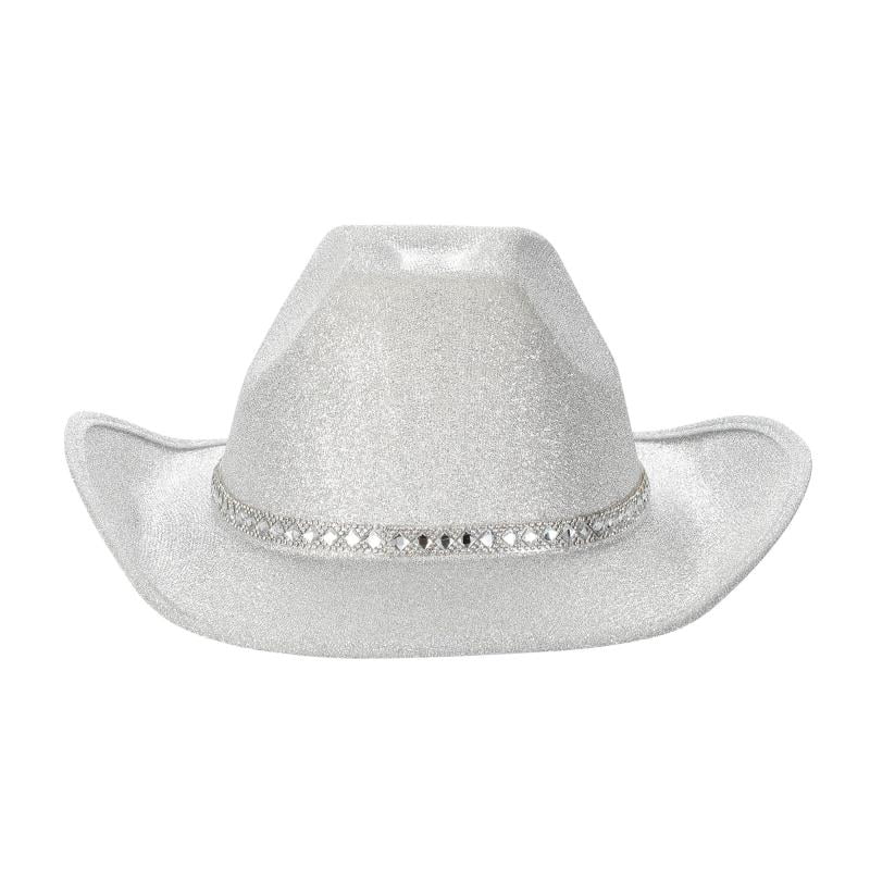  Women Cowboy Hatband, Rhinestone Silver Hat Belt, Bling Hat  Accessories, Fedora Hat Jewelry, Adjustable Hat Belt, Western Style Hat  band (Silver) : Handmade Products