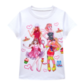 thumbnail image 2 of Robe d'Été pour Enfants Cosplay Adorable Jupe Plissée à Manches Courtes Sac Chapeau Ensemble de Quatre Pièces, 2 of 4