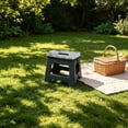 thumbnail image 1 of Ohmyroo Folding Plastic Step Stool Portable Sturdy For Daily Home Use, 1 of 6