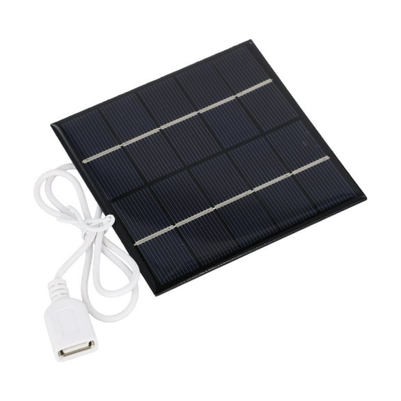 5W 5V Solar Charger Usb Battery Charger Outdoor Portable For Mobile Phone Power Bank Waterproof Polysilicon Solar Charger