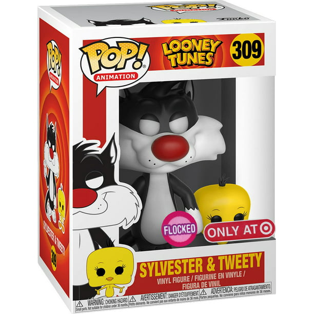 Funko Looney Tunes POP! Animation Sylvester & Tweety Vinyl Figure ...