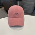 thumbnail image 2 of MEICHEN Solid Color Cotton Baseball Cap for Women Fashion Casual Trucker Hat Outdoor Sports Sun Hat, 2 of 3