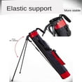 thumbnail image 4 of Durable Golf Stand Bag with Bracket Support Pitch And Putt Nylon - Red, 4 of 9