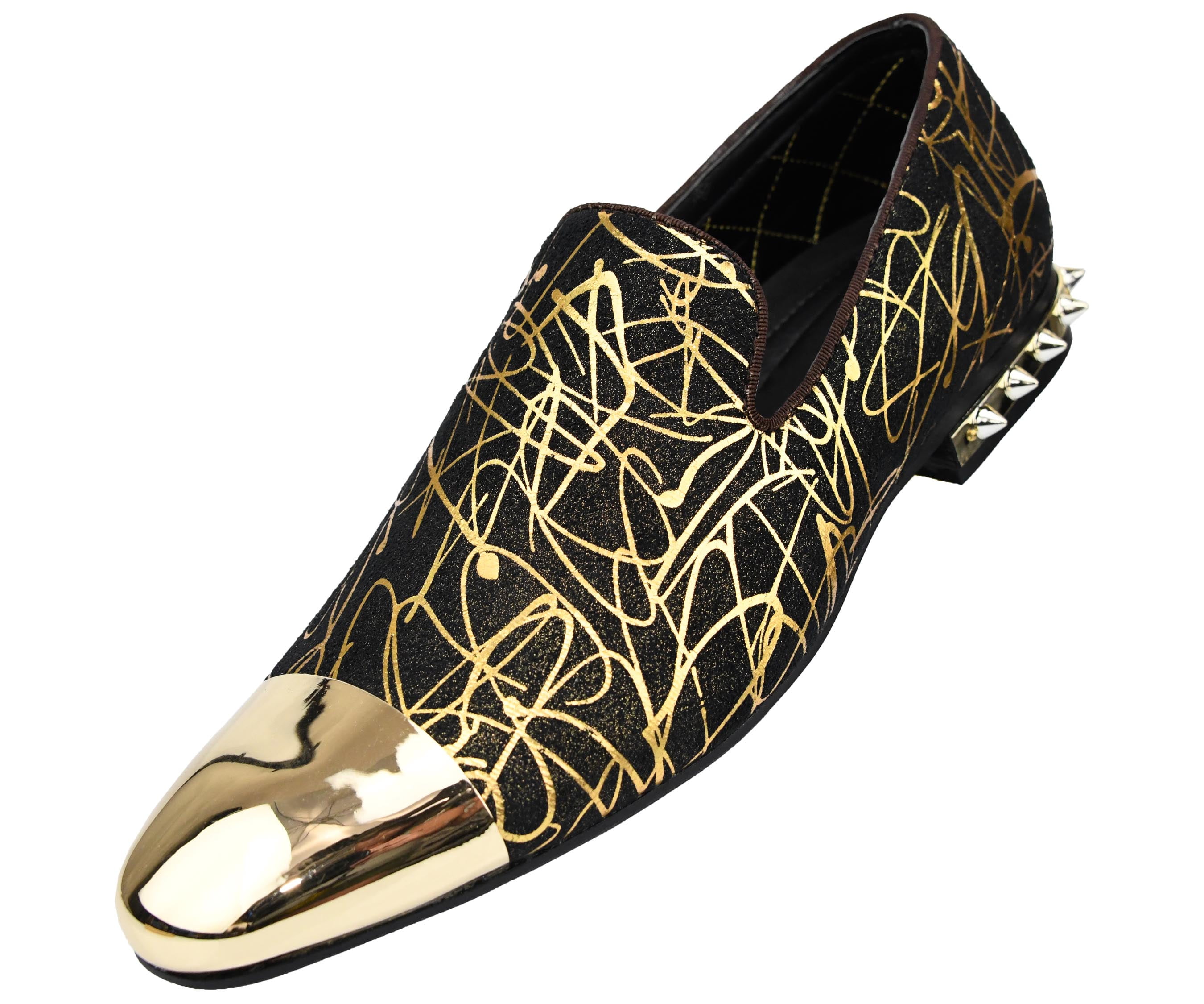 mens gold tip shoes