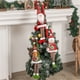thumbnail image 1 of Anillos de puerta navideña y decoraciones colgantes de árbol - Adornos colgantes no tejidos para la escena de casas navideñas, 1 of 2