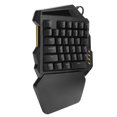 thumbnail image 4 of Teclado mecánico con una sola mano G94 de 35 teclas Teclado retroiluminado RGB con cable USB para computadora, 4 of 8