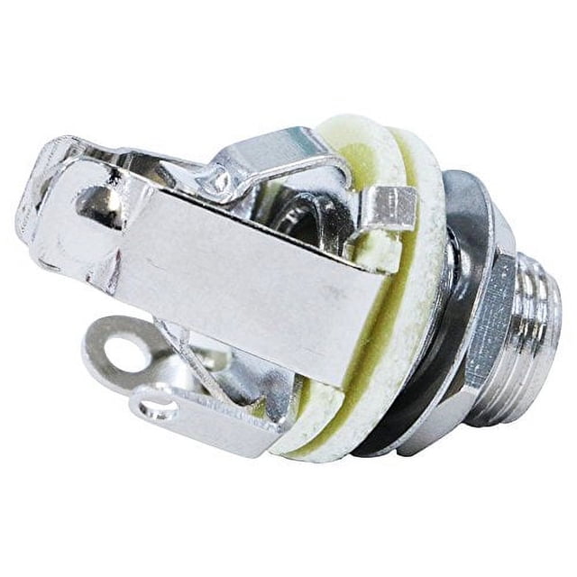Paquete de 2 conectores de salida de contacto completo de tono puro para guitarra/bajo con accesorios de montaje