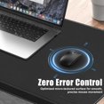 thumbnail image 3 of PU Leather Desk Pad Mat  Desk Protector with Lip&amp;Edge Protection  Mouse Keyboard Gaming Writing Table Laptop Pad for Office and Home, 3 of 8