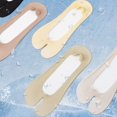 thumbnail image 4 of Women IceâSilk SplitâToe NoâShow Socks, Nonâ LowâCut Invisible Tabi Boat Socks Thin Breathable Liner Socks for Flats, 4 of 5