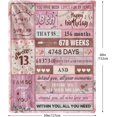thumbnail image 2 of LHSHID 13 Year Old Girl Birthday Creative Blanket Gift 40x50in, 2 of 7