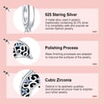 thumbnail image 5 of ROSIANNA 925 Sterling Silver Charm for Bracelets Ocean Dolphin Charm Pendant Charm Women Bracelet Charm, 5 of 5
