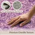thumbnail image 6 of ODIKA 8'x10' Washable Area Rug Non-Shedding, Easy Care, Checkered Purple Inspired Boho Charm Bold Checkerboard Grid Pink Flowing Dynamic for King Size Bedroom Under Bed, Master Suite, 6 of 7
