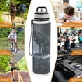 thumbnail image 7 of Qxltty Wolf King in The Snow Water Bottle 32 oz with Straw BPA Free Reusable Fitness Sport Bottle Perfect for Travel School Outdoors and Gym, 7 of 7