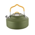 thumbnail image 3 of Bouilloire de Camping 1.0L en Acier Inoxydable Robuste pour Randonnée Pique-Nique Vert, 3 of 10