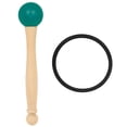 thumbnail image 4 of OULII 1 Set Singing Bowls Handle Green Rubber for Adults, 4 of 8