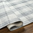 thumbnail image 6 of Livabliss x Becki Owens Sammy Handwoven Plaid Area Rug,5' x 7'6",Light Slate/Charcoal, 6 of 9