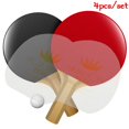 thumbnail image 2 of 4pcs Ping Pong Racket Covers Second Transparent Table Tennis Rubber Protection Film For Ping Pong Racket Care Accessories 4pcs, 2 of 5