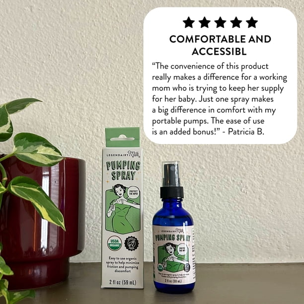 Legendairy Milk Pumping Spray, Natural Lubricant for Breast Pump Flanges, 2 fl oz, 1 Bottle - Walmart Business Supplies Legendairy Milk Pumping Spray, Natural Lubricant for Breast Pump Flanges, 2 fl oz, 1 Bottle - Walmart Business Supplies
