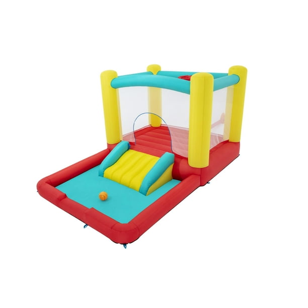 Play Day Jump 'N Away Bouncer with Blower - Walmart.com - Walmart.com