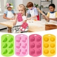 thumbnail image 6 of Fruit Silicone Molds - Pineapple Shapes for Gummy,Chocolate,Ice Cubes - Reusable Candy & Cake Decor Baking Tools(Pink), 6 of 6