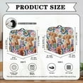 thumbnail image 3 of TSOVTHRID Boho Mandala Print Kitchen Stand Mixer Cover with Top Handle Highland Cattle Pattern Waterproof Coffee Maker Cover Kitchen Appliance Dust Cover for 6-8 Quart Stand Mixer,L, 3 of 7