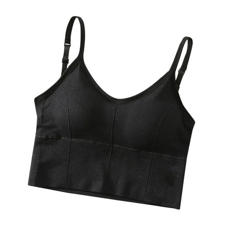 

Sports Bras for Women High Support Large Bust Women s Seamless Bras Everyday Bra Ruched Bras Padded Workout Tops Medium Support Crop Tops Double Strap Tube Top Wrap Chest Belt Chest Pad Un6738