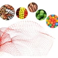 thumbnail image 4 of 100 Pcs Seafood Boiling Bags Bulk, Plastic Shellfish Clam Mesh Bags, Fruit and Vegetable Produce Packaging Net 12 Inch/35CM, 4 of 4