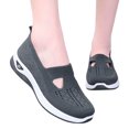 thumbnail image 2 of Women's Woven Orthopedic Breathable Soft Shoes Go Walking on Foam Shoes Hands Free in Sneakers Arch Support, 2 of 5