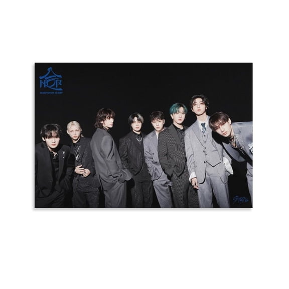 K-pop Poster HOP STRAY KIDS Walking On Water Album Concept Prints Painting Nordic Decoration Living Room Home Decor