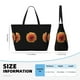 thumbnail image 4 of Fotbe Orange Dalia Bolsa de Viaje para Playa - Resistente al Agua, Bolsa Tote de Gran Capacidad y Ligera con 7 Bolsillos para Mujeres y Hombres, 4 of 7
