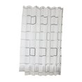 thumbnail image 3 of Cortina de ducha Liner Cortinas de baño Decoración Secado rápido Decorativo Moderno Impermeable Bañera Accesorios Cortinas de tela para baño Rvs 12x2m Sunnimix Cortinas de baño, 3 of 8